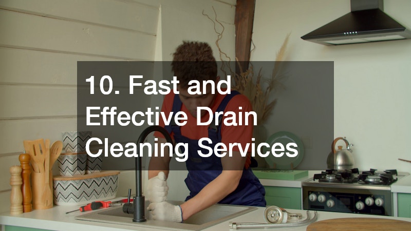 drain cleaning service